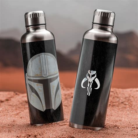 mandalorian water bottle|Star Wars: The Mandalorian Water Bottle (Where I Go Design)。